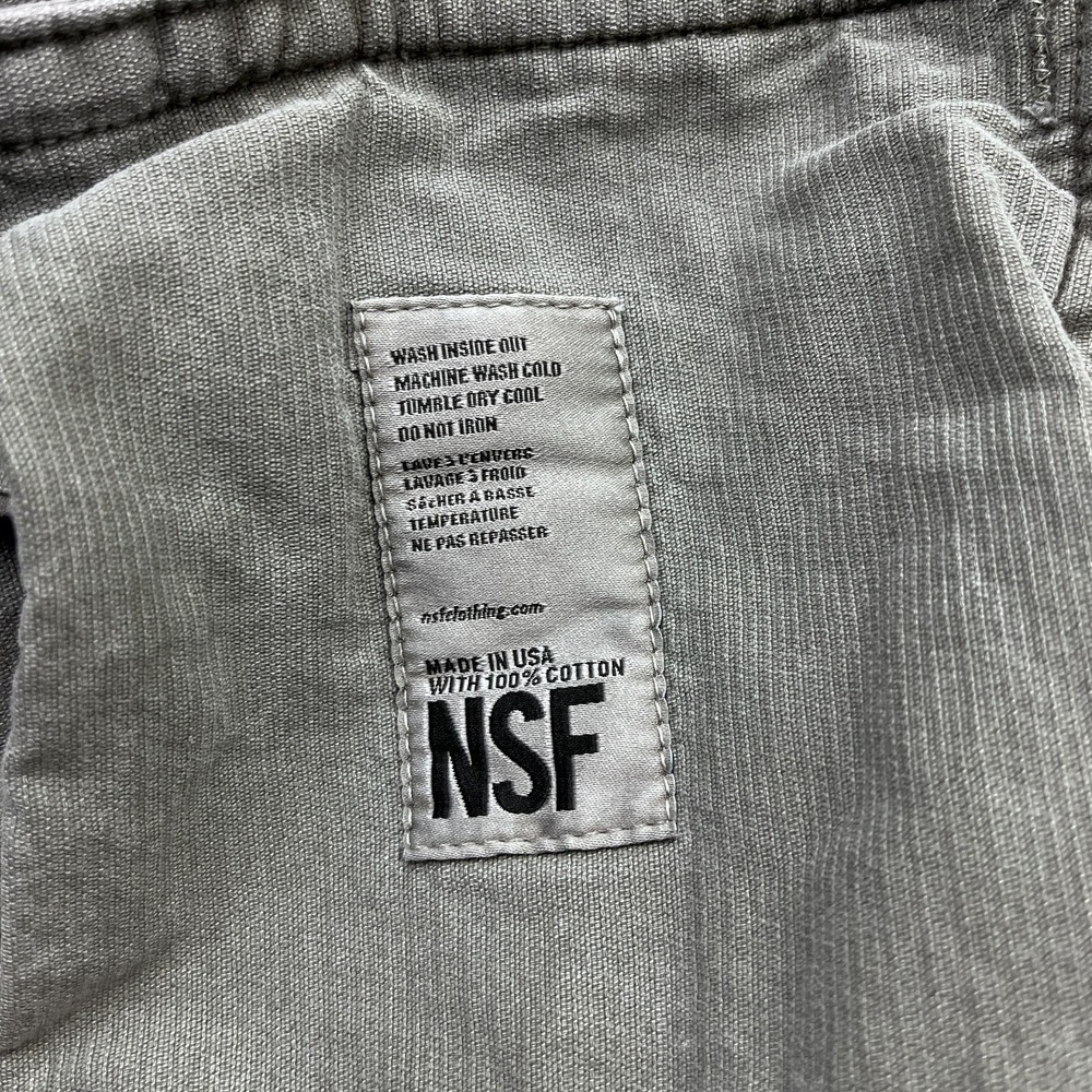 NSF Corduroy Blazer Jacket Women's Small Gray Relaxed Classic Western Casual Y2K - Picture 9 of 14